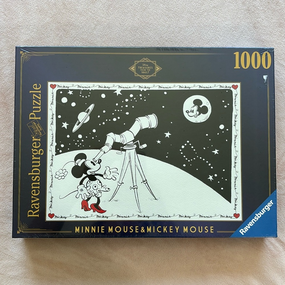 SEALED Ravensburger Minnie Mouse & Mickey Mouse - 1000 Piece Puzzle
